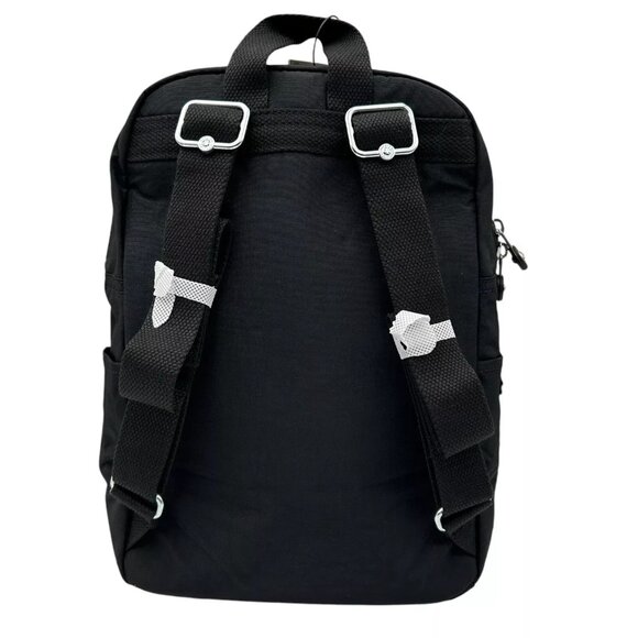 Kipling Ferris Nylon Small Backpack K19136 Black Tonal Adjustable Backpack Strap main image 11